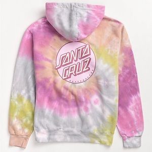 Santa Cruz Other Dot Womens Pastel tie-dye Hoodie